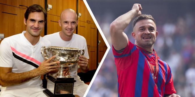 FC Basel Roger FEderer