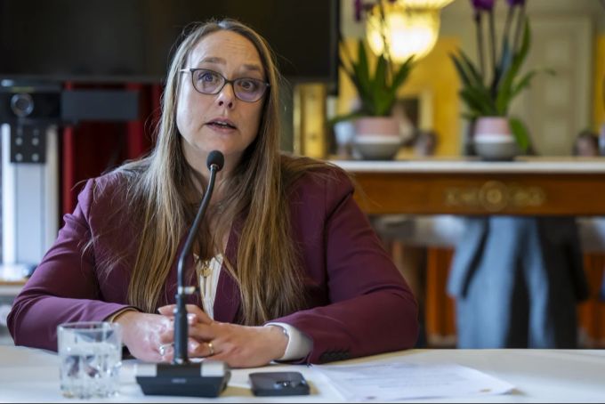Sie ist in Pfisters NDB-Findungskommission: Die Genfer SP-Staatsrätin Carole-Anne Kast. Carole-Anne Kast