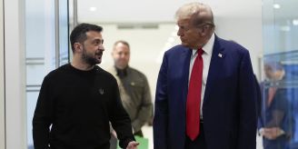 Bei G7-Gipfel - Bilaterales Treffen von Trump und Selenskyj geplant Bei G7-Gipfel - Bilaterales Treffen von Trump und Selenskyj geplant