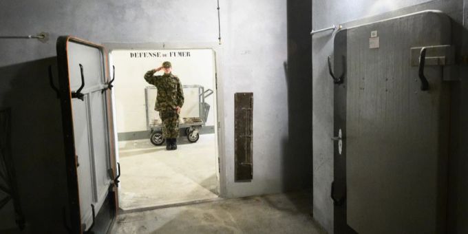 Schweizer Armee Festung