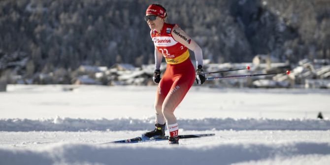 Nadine Fähndrich Langlaufen Weltcup