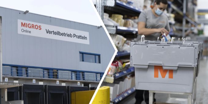 Bei der Migros Online in Pratteln herrschen strenge Arbeitsbedingungen. Migros Online