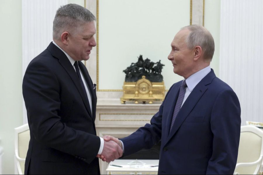 Robert Fico Wladimir Putin