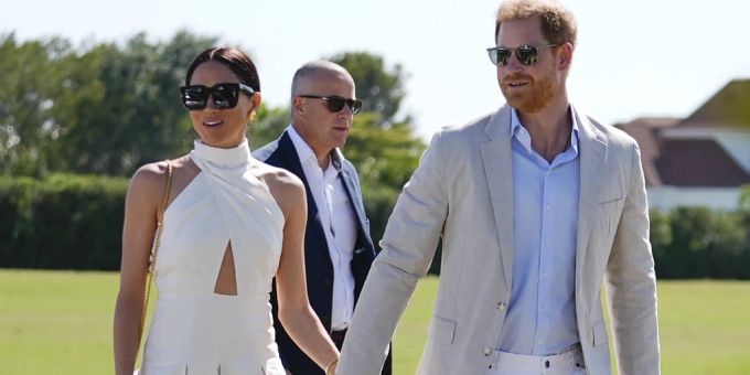 Sie gehen Hand in Hand: Meghan Markle und Prinz Harry im April 2024. Meghan Markle
