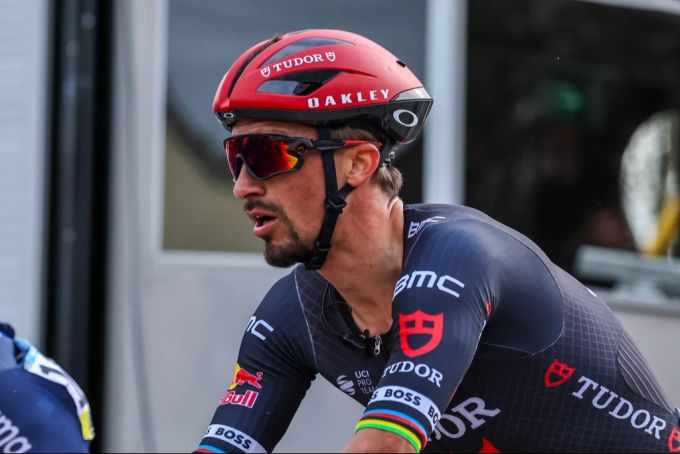 Weltmeister Julien Alaphilippe fährt seit dieser Saison für das Schweizer Tudor-Team. Julien Alaphilippe