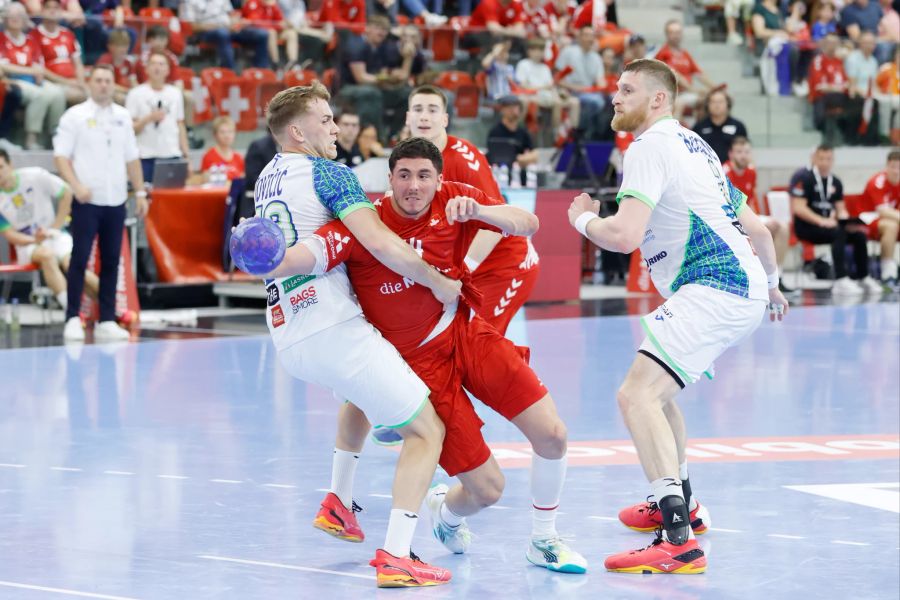 Schweiz Slowenien Handball WM-Qualifikation