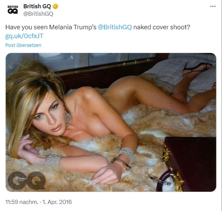 Melania Trump GQ Nacktbilder