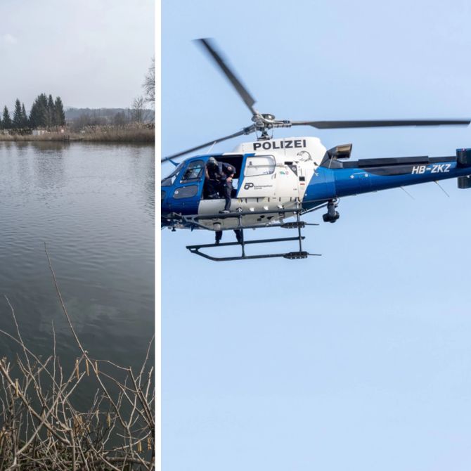 Limmat Oetwil Helikopter