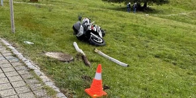 Schwägalp AR - Motorradfahrer (34) bei Sturz verletzt