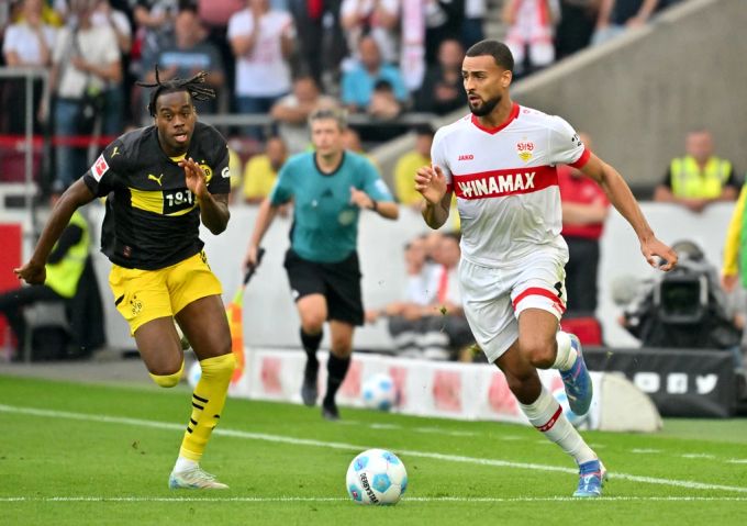Die Gäste aus Dortmund hatten gegen die starken Schwaben in der Bundesliga keine Chance. Bundesliga