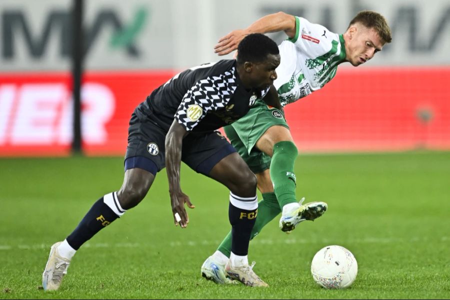 Für Witzig und den FC St.Gallen geht es am Sonntag in der Liga gegen Basel weiter.