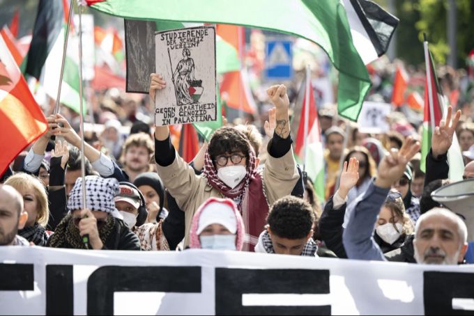 Palästina-Demo Basel