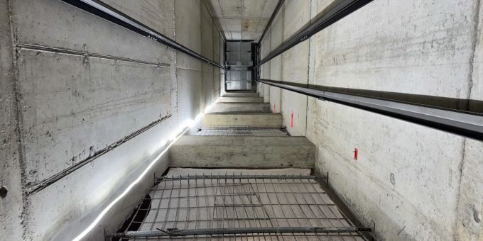 St. Gallen: Sturz in Liftschacht. Sturz in Liftschacht.