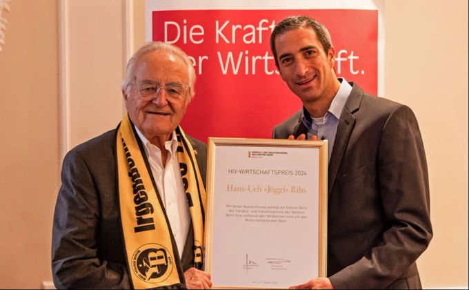Jöggi Rihs wird am Montag ausgezeichnet. YB