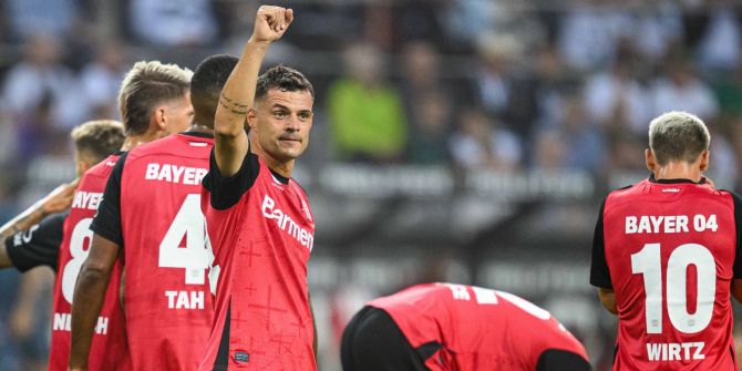 Granit Xhaka Leverkusen Bundesliga