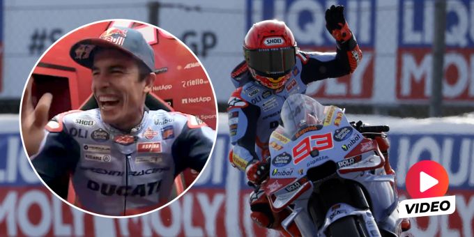 Bei Saison-Final - Hier liefert sein Ex-Team Marc Márquez bei Ducati ab