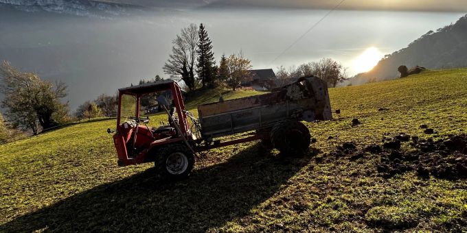 Gersau SZ: Landwirt nach Arbeitsunfall verletzt. Gersau SZ