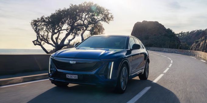 Hier im Bild: Der Cadillac LYRIQ. Cadillac Lyriq