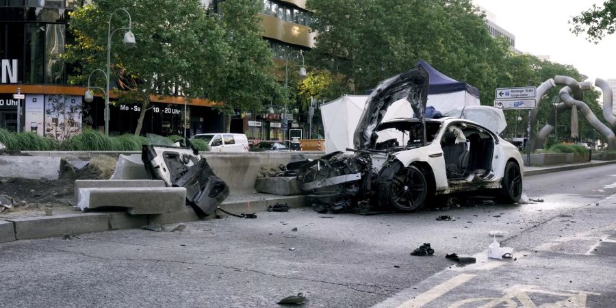 Unfall Tauentzienstrasse Berlin
