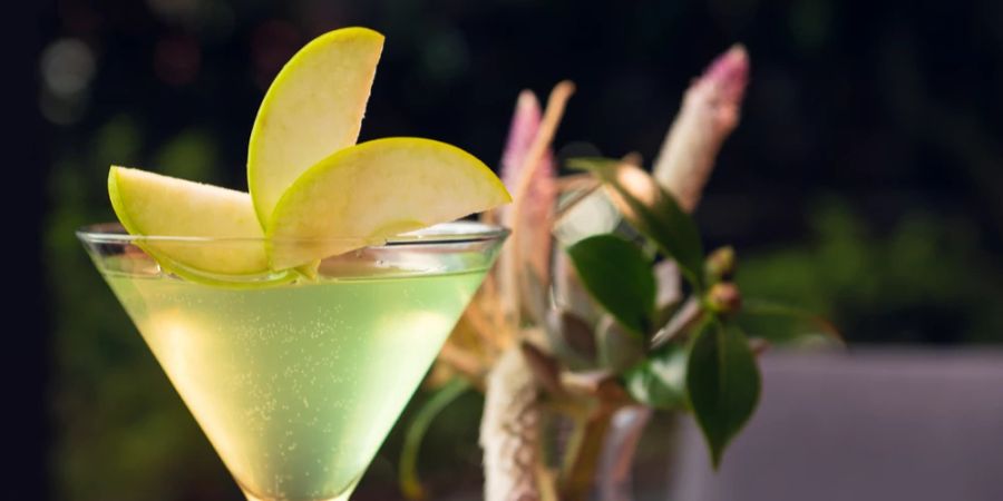 Cocktail Apfelscheiben