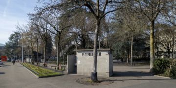 Pissoirgebäude Bürkliplatz