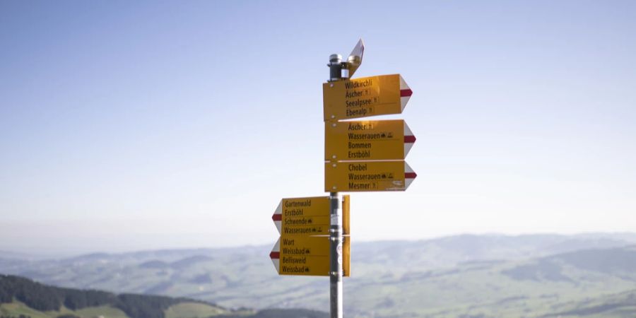 Wegen der grossen Regenmengen im Frühling sind viele Wanderwege nicht begehbar. (Symbolbild)