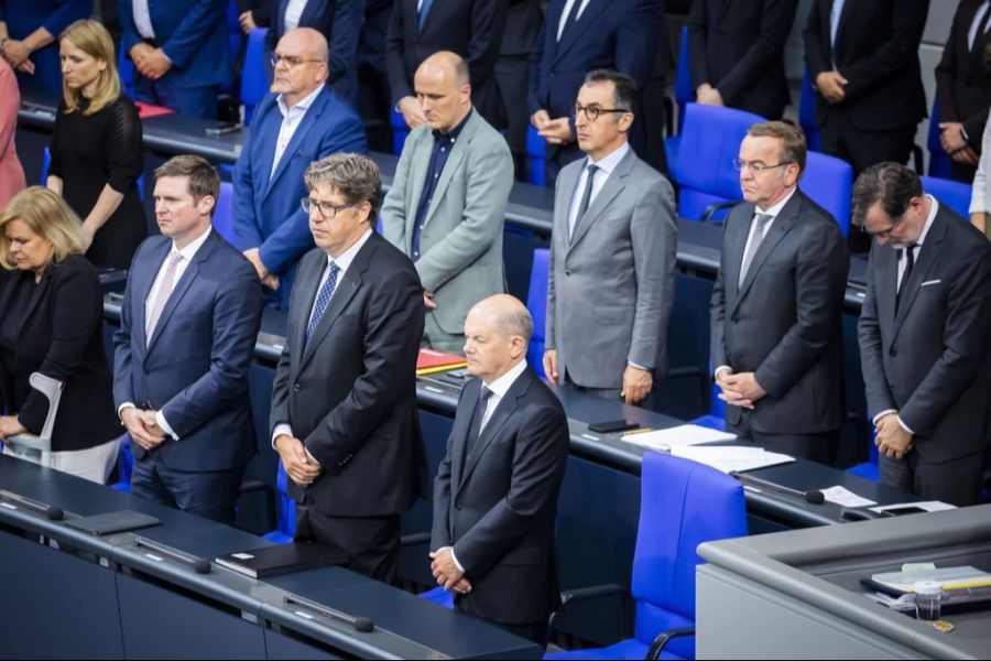 Auch im Bundestag wurde dem verstorbenen Polizisten gedacht.