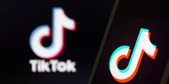 Das Logo der TikTok Webapp. TikTok Webapp
