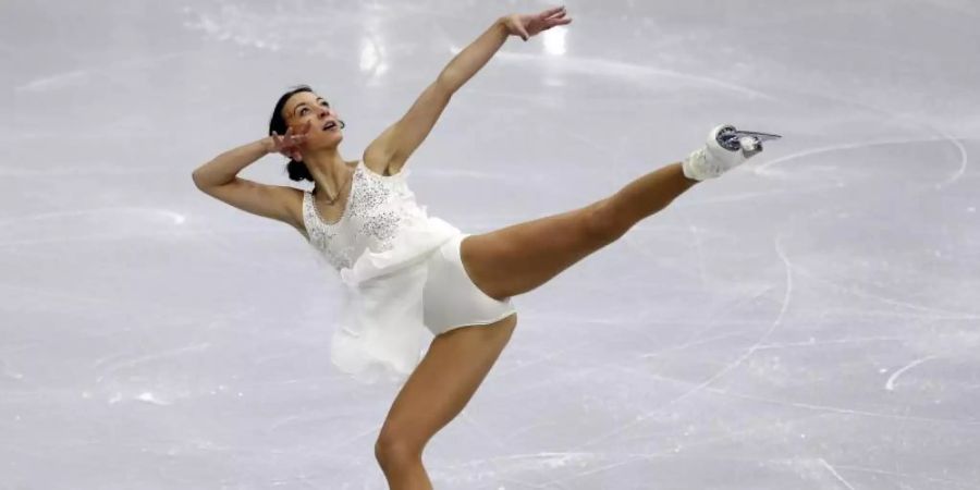 Bei der Nebelhorn Trophy in Oberstdorf landete Nicole Schott auf dem Treppchen. Foto: Sergei Grits/AP