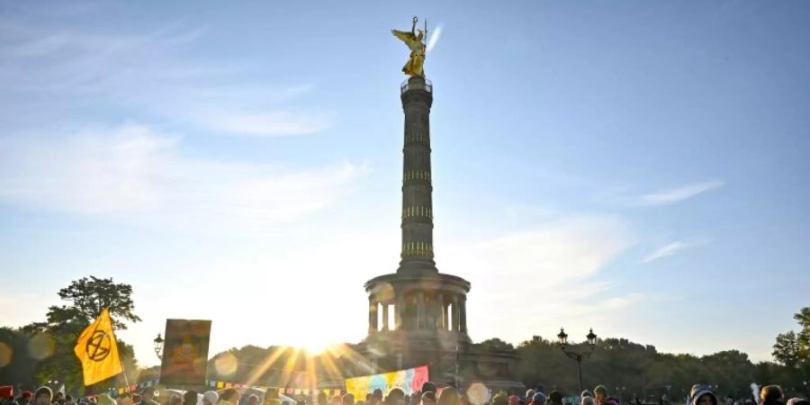 Proteste von Extinction Rebellion friedlich