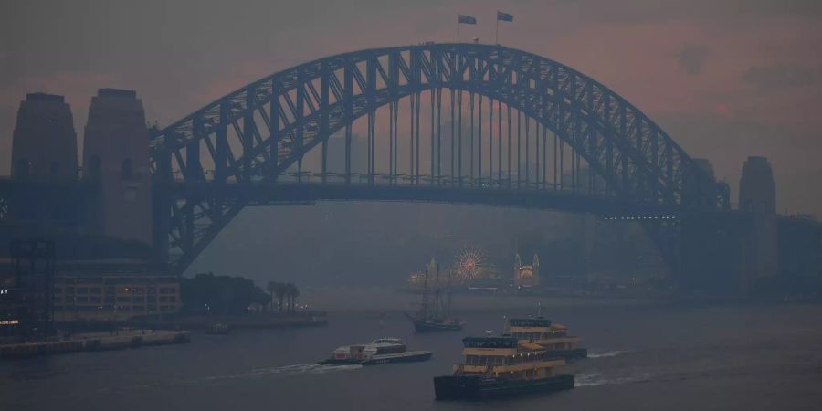 sydney buschbrände australien