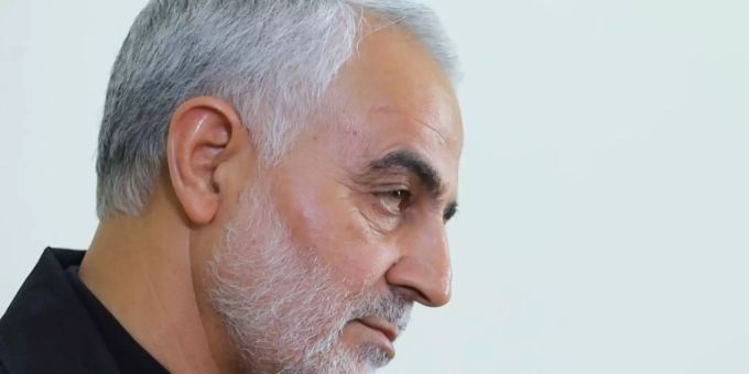 Der getötete iranische General Soleimani. General Soleimani
