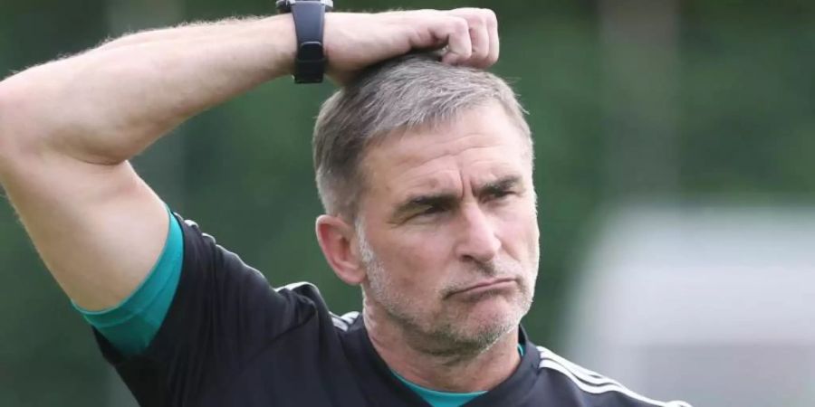Die Zeichen für eine Verlängerung als Trainer der deutschen U21 stehen gut: Stefan Kuntz. Foto: Cézaro De Luca/dpa