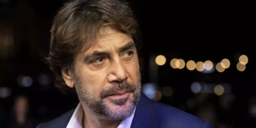 javier bardem tränen