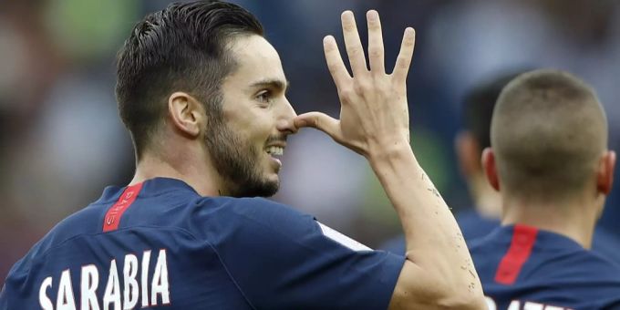 Pablo Sarabia führte seine Gegenspieler beim Sieg von Paris Saint-Germain an der Nase herum. paris saint-germain