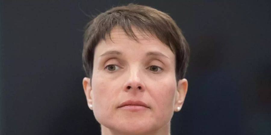 Frauke Petry im Gericht