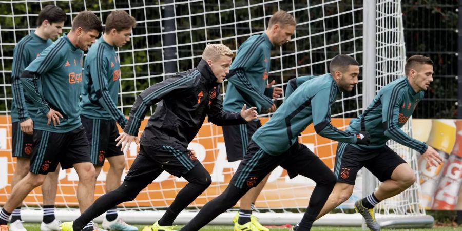 Ajax Amsterdam training