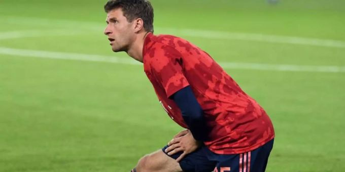 Steht in Piräus in der Bayern-Startelf: Thomas Müller. Foto: Sven Hoppe/dpa Steht in Piräus in der Bayern-Startelf: Thomas Müller. Foto: Sven Hoppe/dpa