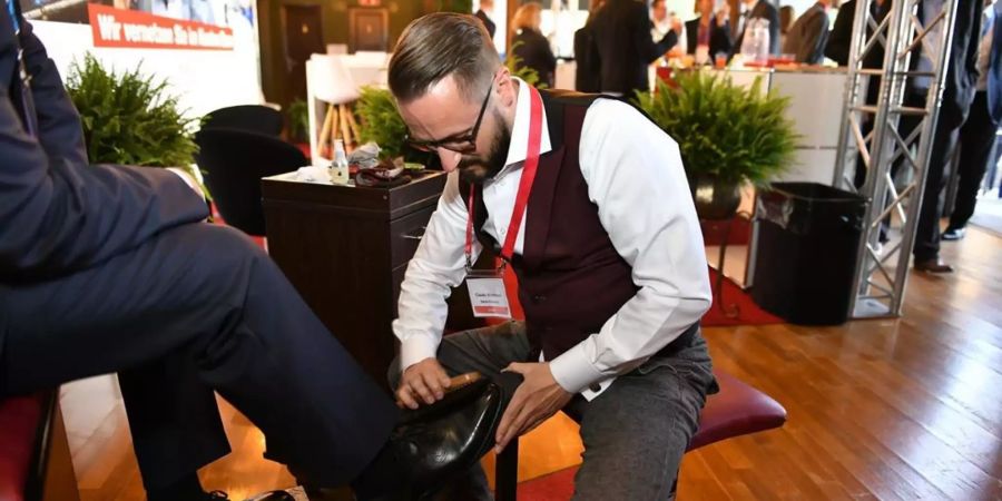 Claudio Bühlmann, der Schuh-Experte