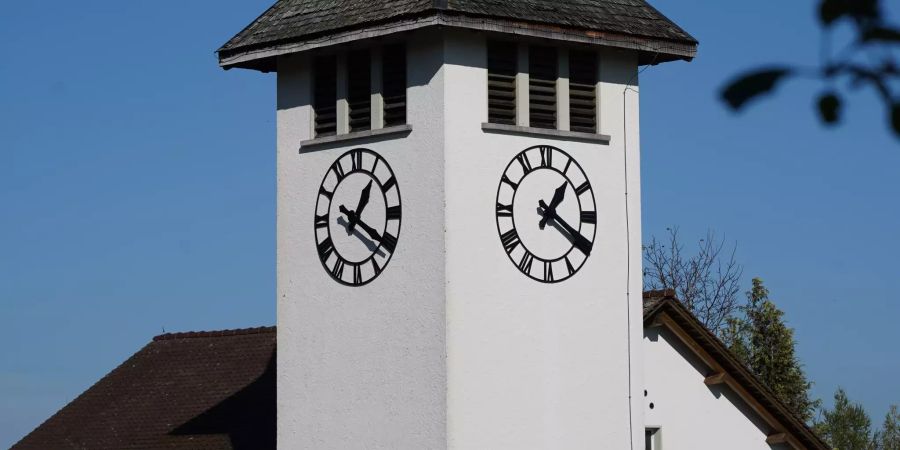 Die Kirche in Burgistein.