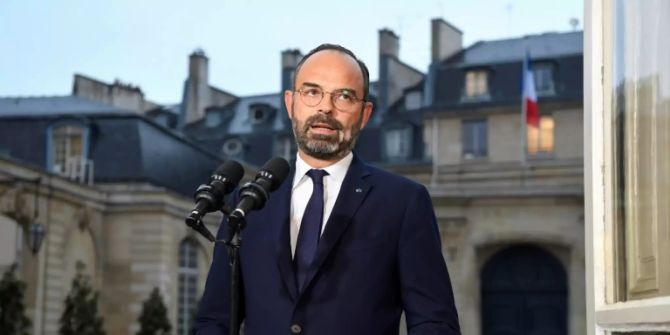 Premierminister Edouard Philippe.