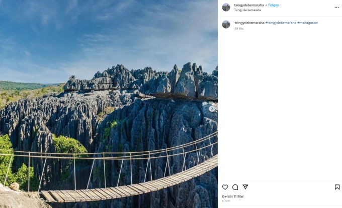 Tsingy de Bemarah