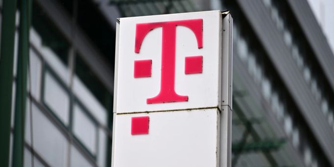 Das Logo der Deutschen Telekom AG. telekom