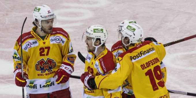 Der EHC Biel macht für die kommende Saison in der National League schon Nägel mit Köpfen. EHC Biel National League