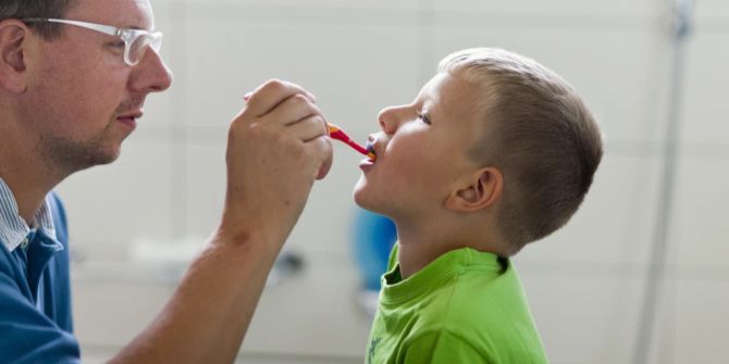 Zähneputzen Kinder