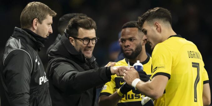 In der Super League gab es zuletzt zweimal keinen Sieg für YB. In der Champions League hingegen sicherte man sich den 3. Gruppenplatz. yb super league