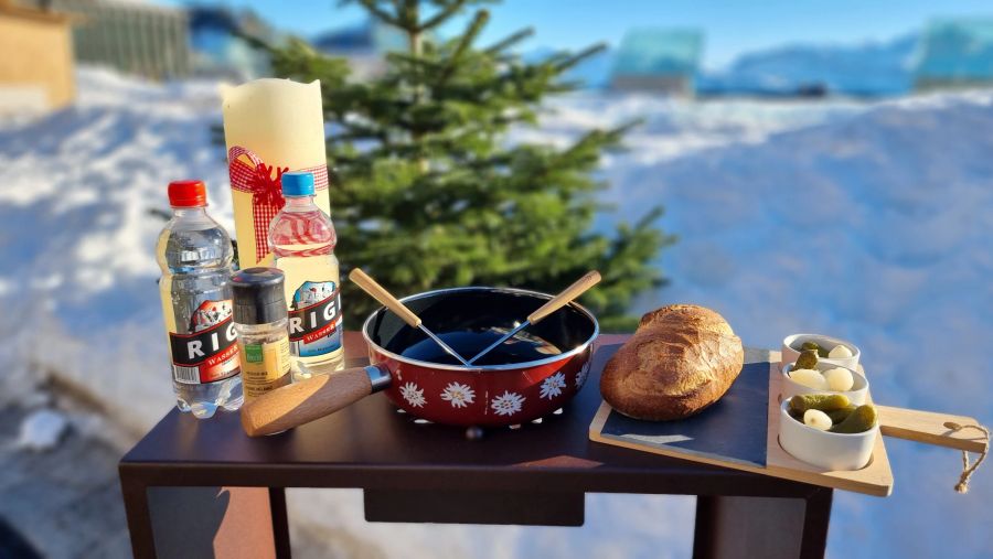 Fondue auf der Rigil