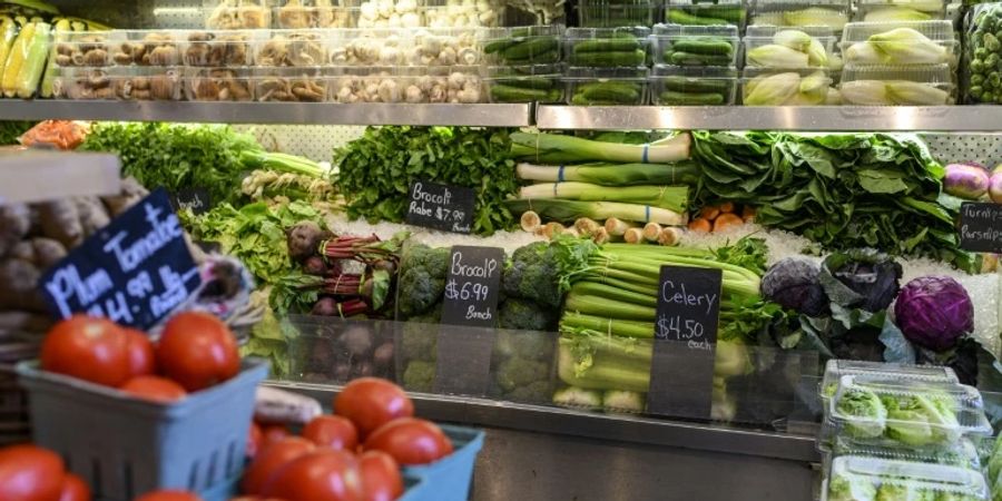 Gemüse in New Yorker Supermarkt