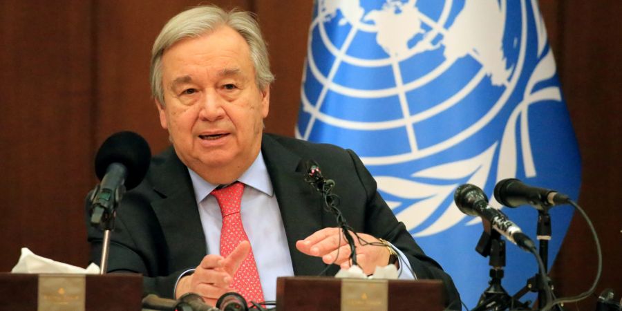 UN-Generalsekretär Antonio Guterres