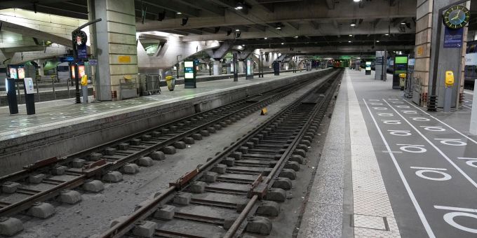 Stuttgart/Paris - Zugverkehr nach Frankreich wegen Grossstreik gestört